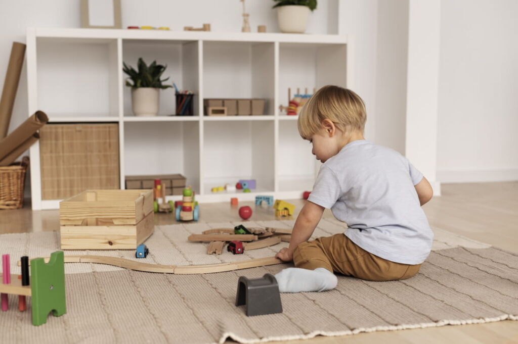 Montessori w domu Rozwiązania do przechowywania zabawek
